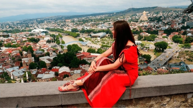 Крутой девичник в Грузии на 8 марта