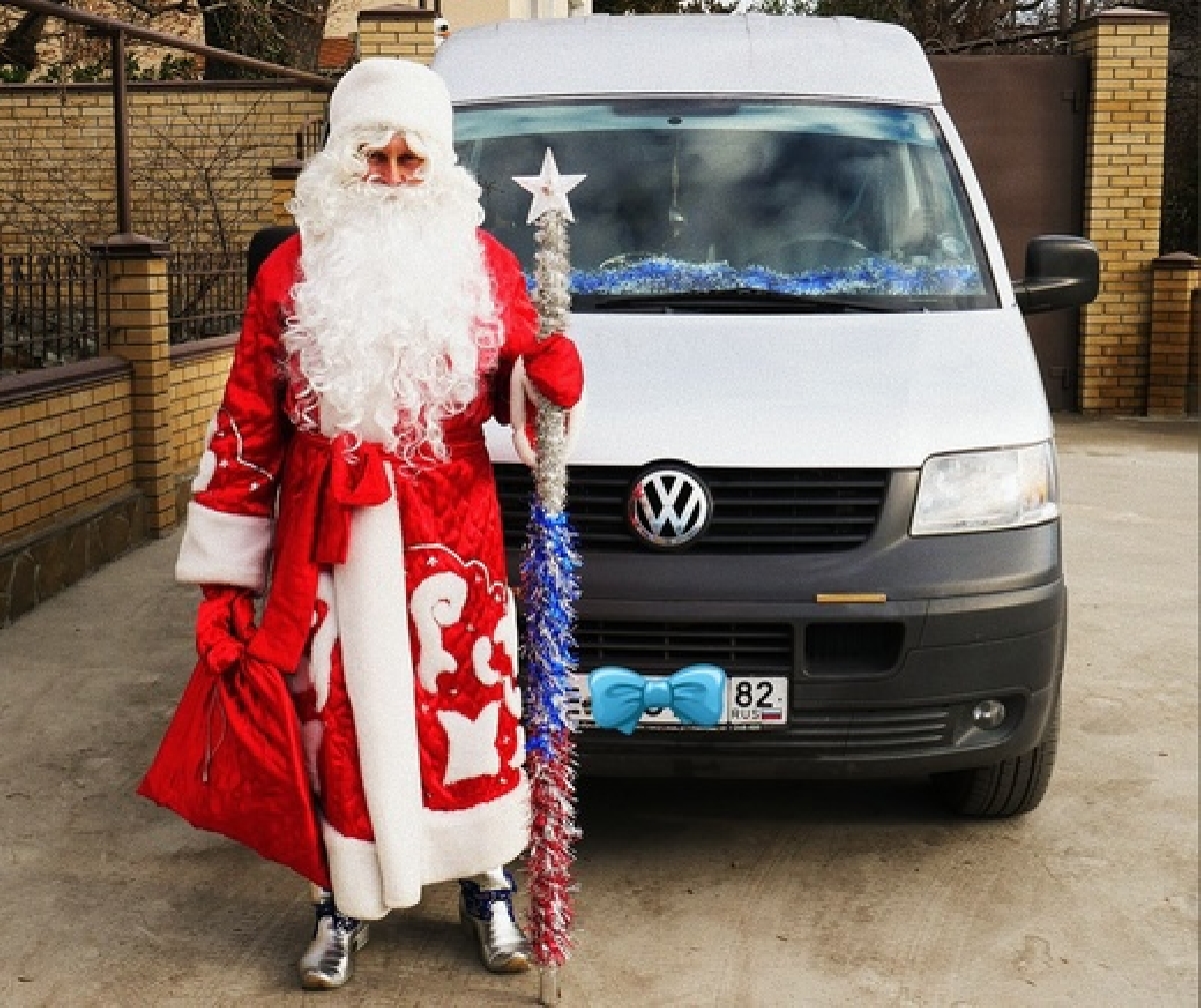 Новогодний экспресс с Дедом Морозом по Ялте