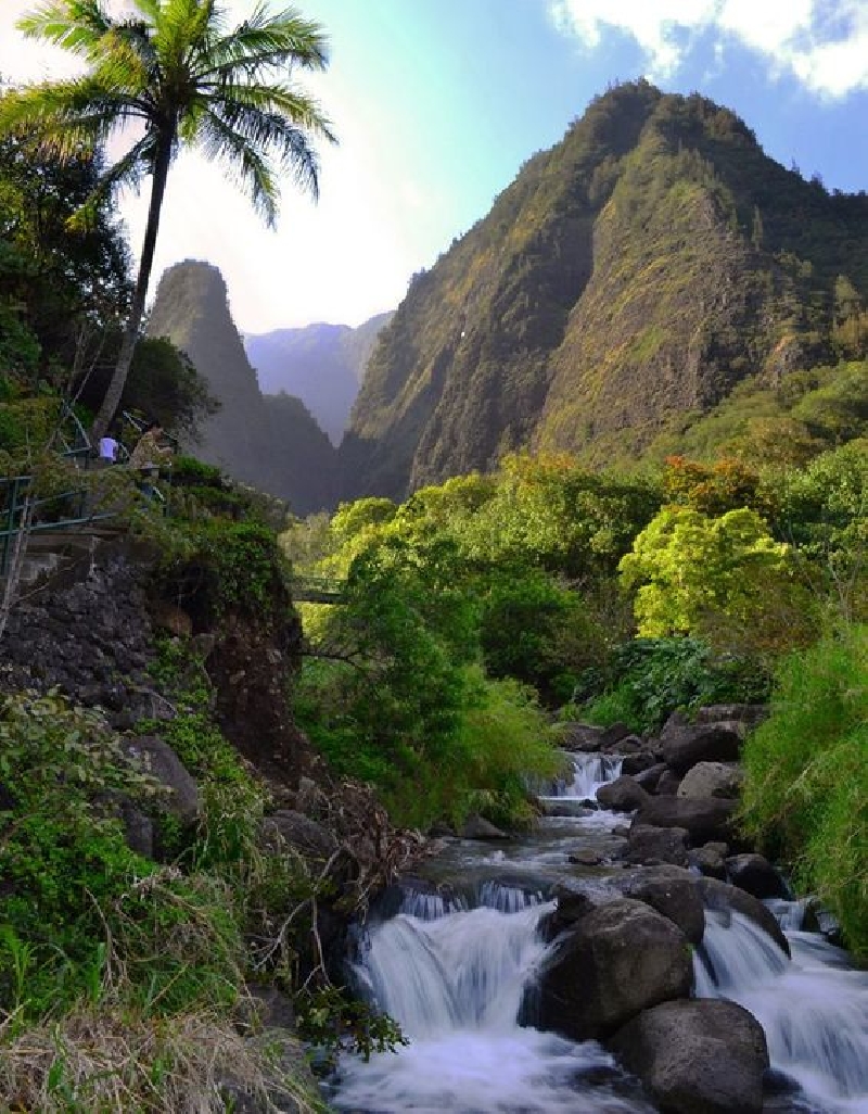 Зеленое Сердце и Долина Мауи.