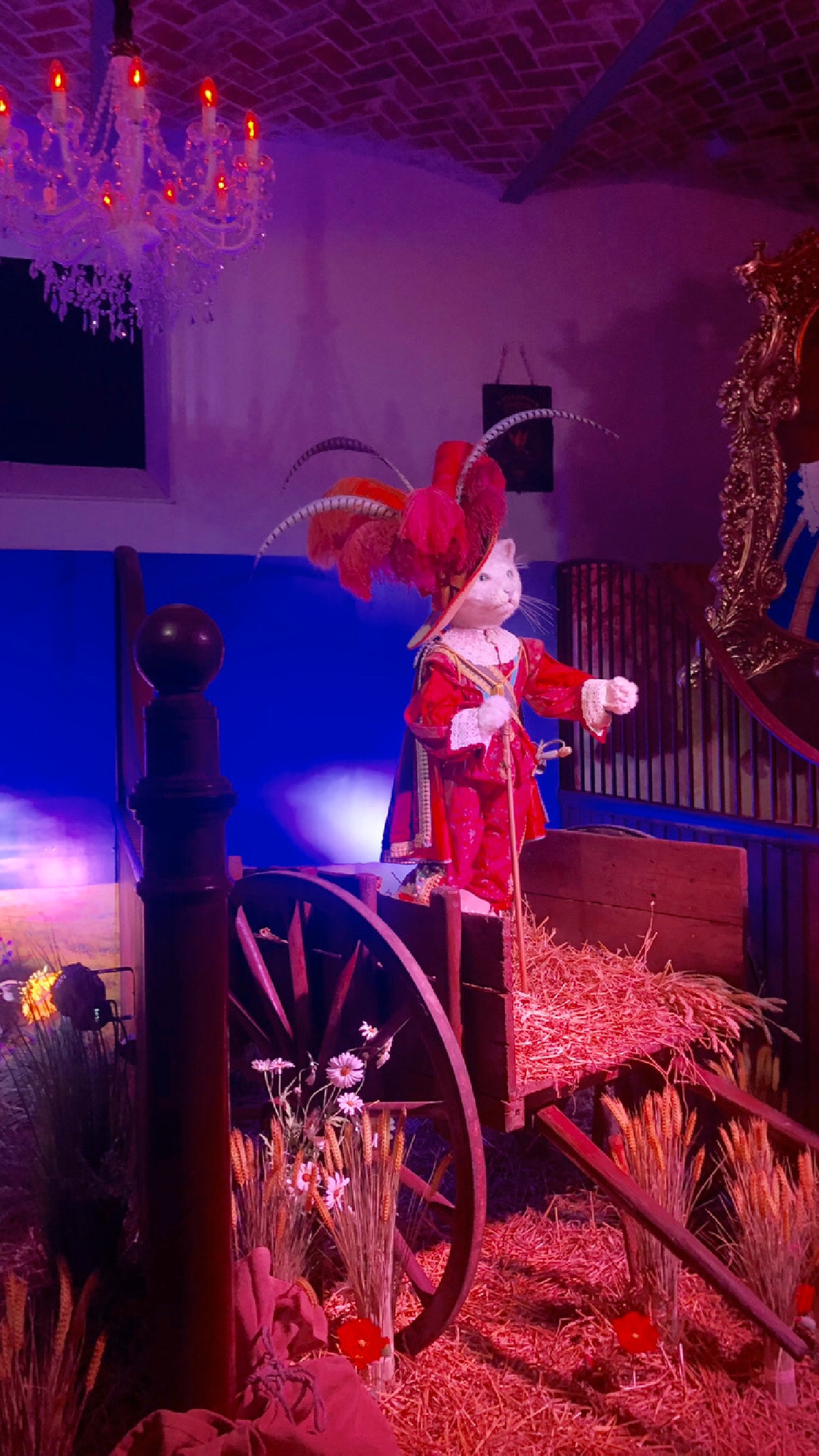 Замок Кота в Сапогах Бертой.