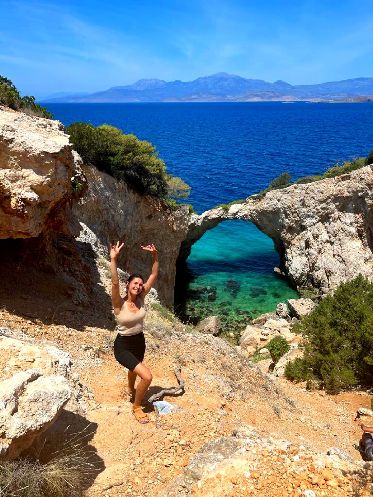 Устричная ферма, море , горы :) поездка на Коринфос