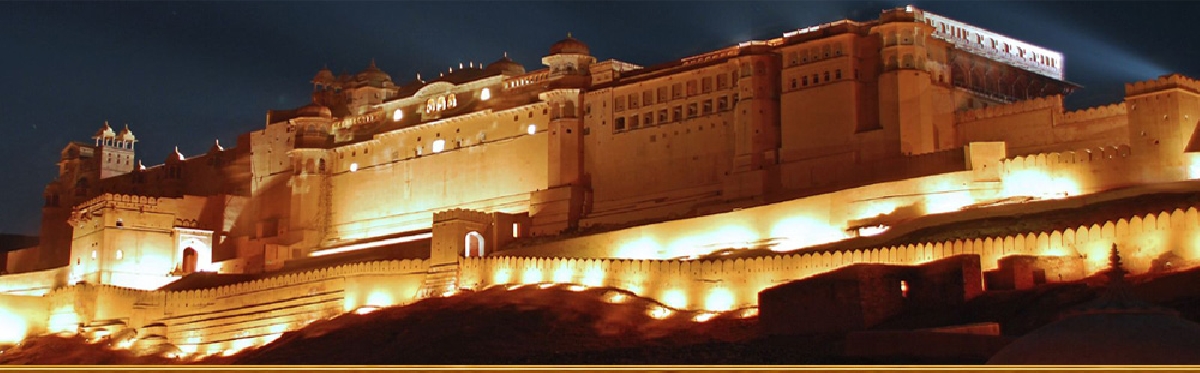 Ночная экскурсия по форту Амбер в Джайпуре