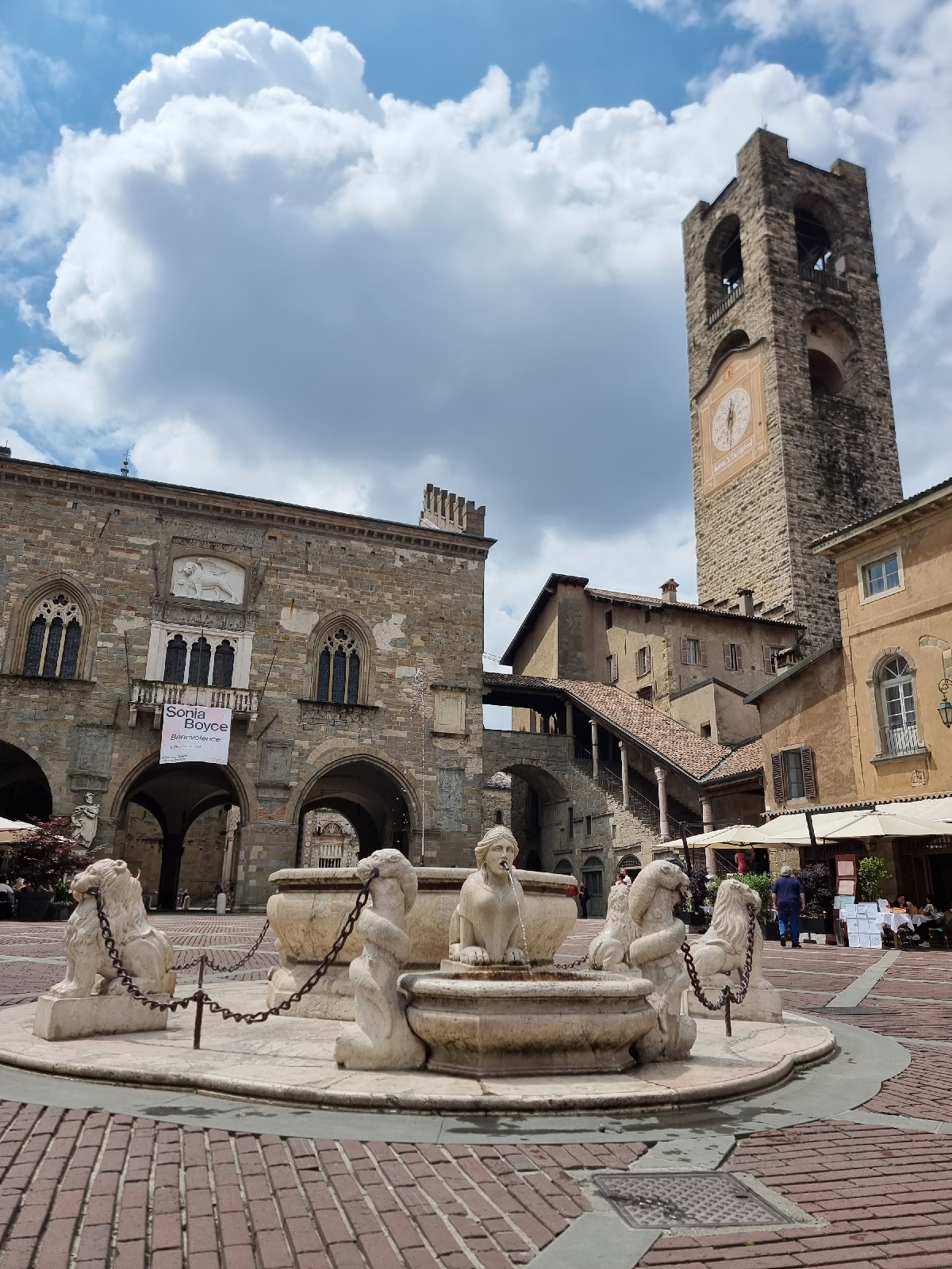 Бергамо-город в облаках!