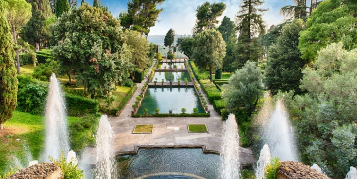 Город Тиволи. Вилла д’Эсте.