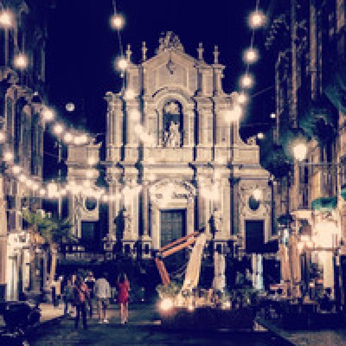 Прогулки по вечерней Катании