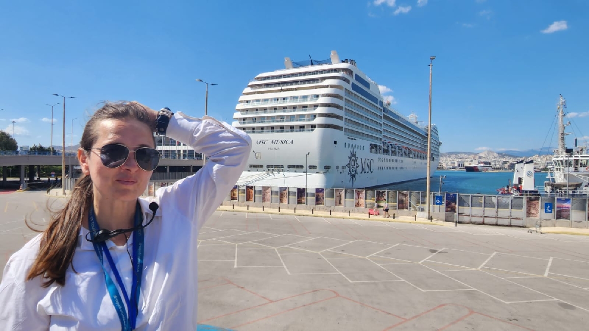 Для пассажиров с круизных лайнеров из порта Пирей экскурсия на  Акрополь ( два часа) 