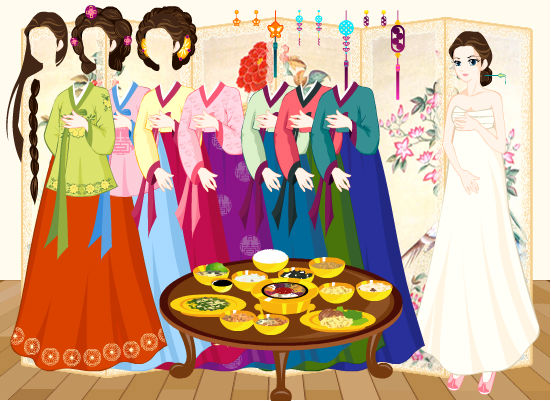 Ханбок - традиционный корейский костюм