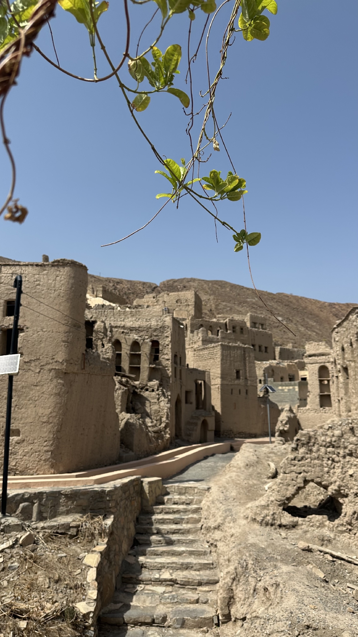 Зеленые горы Jebel Akhdar, Низва, деревня Birkat Al Mouz