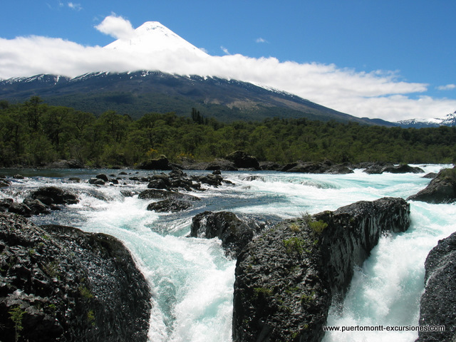 К круизу по Юж.Америке: Озёра, вулкан Осорно и каскады Петроуэ