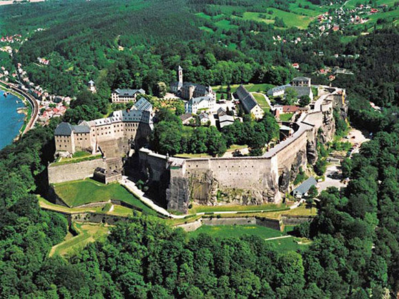  Дрезден и крепость Кёнигштайн