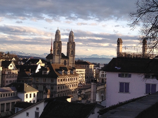 Экскурсин по Цюриху на машине и пешком