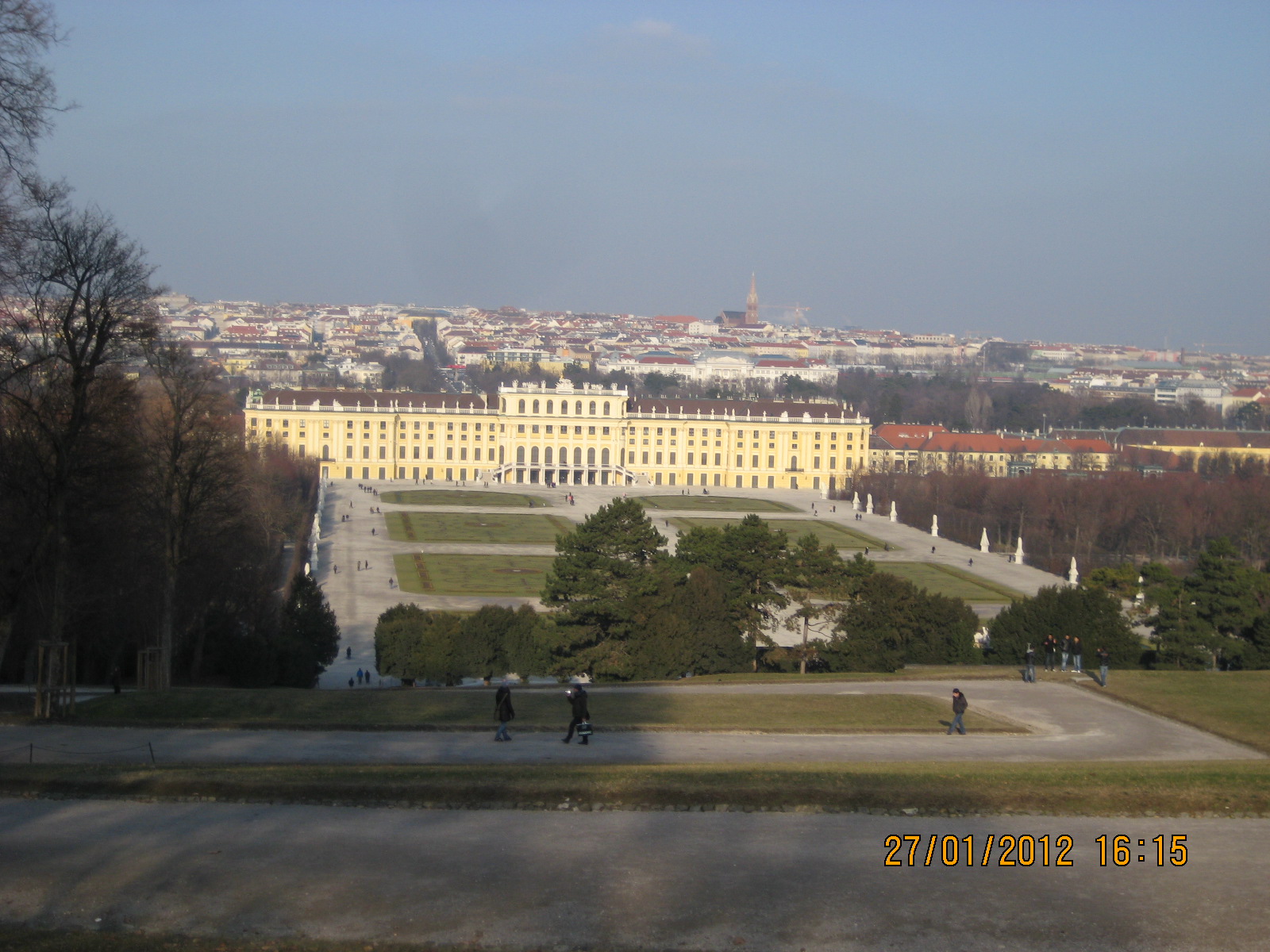 Дворец Шёнбрунн- летняя императорская резиденция 