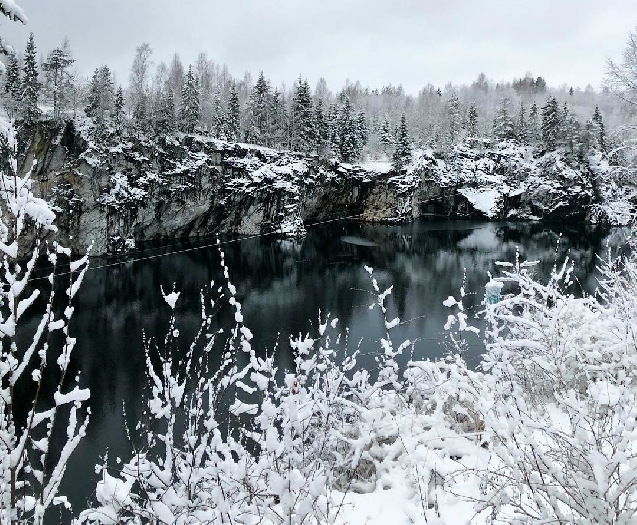 Сортавала парк рускеала фото