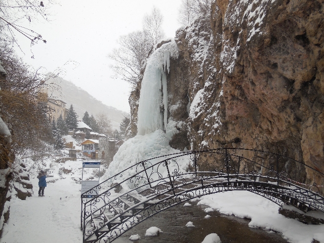 Водопад исиченко в мезмае фото